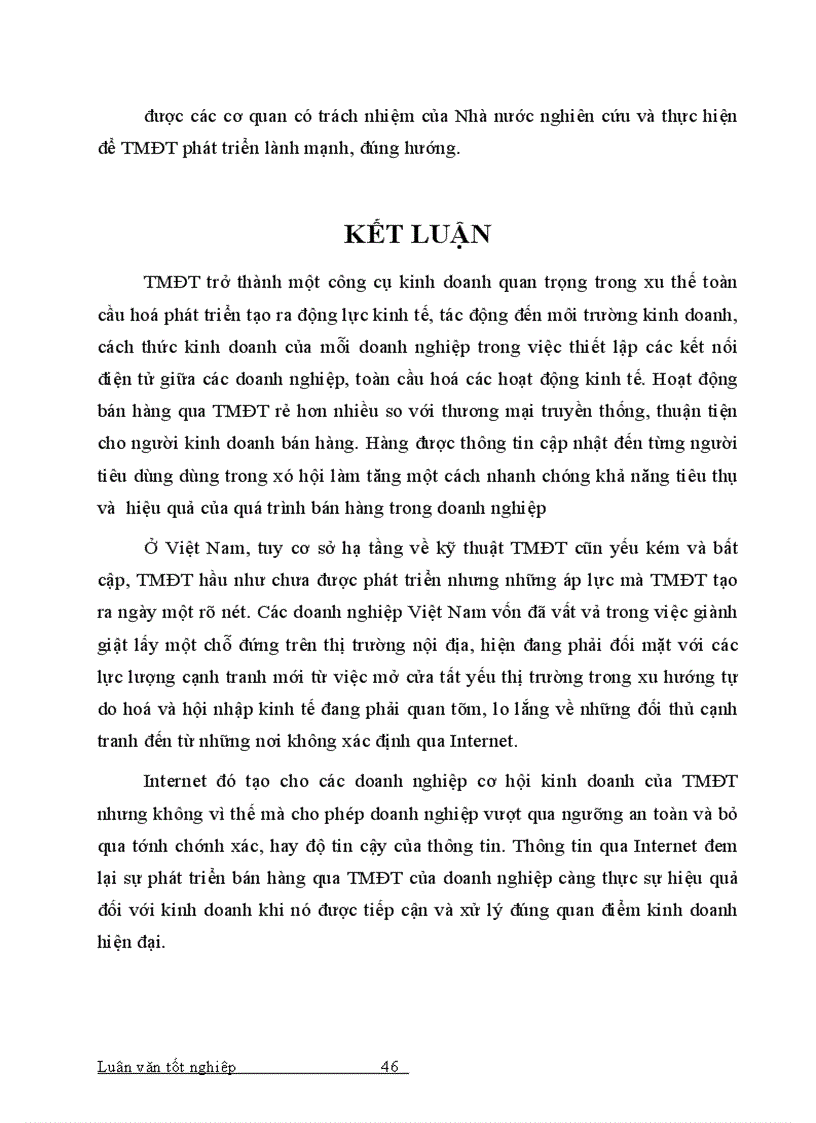 image for page Một số giải pháp phát triển hoạt động bán hàng bằng hình thức thương mại điện tử ở Việt Nam