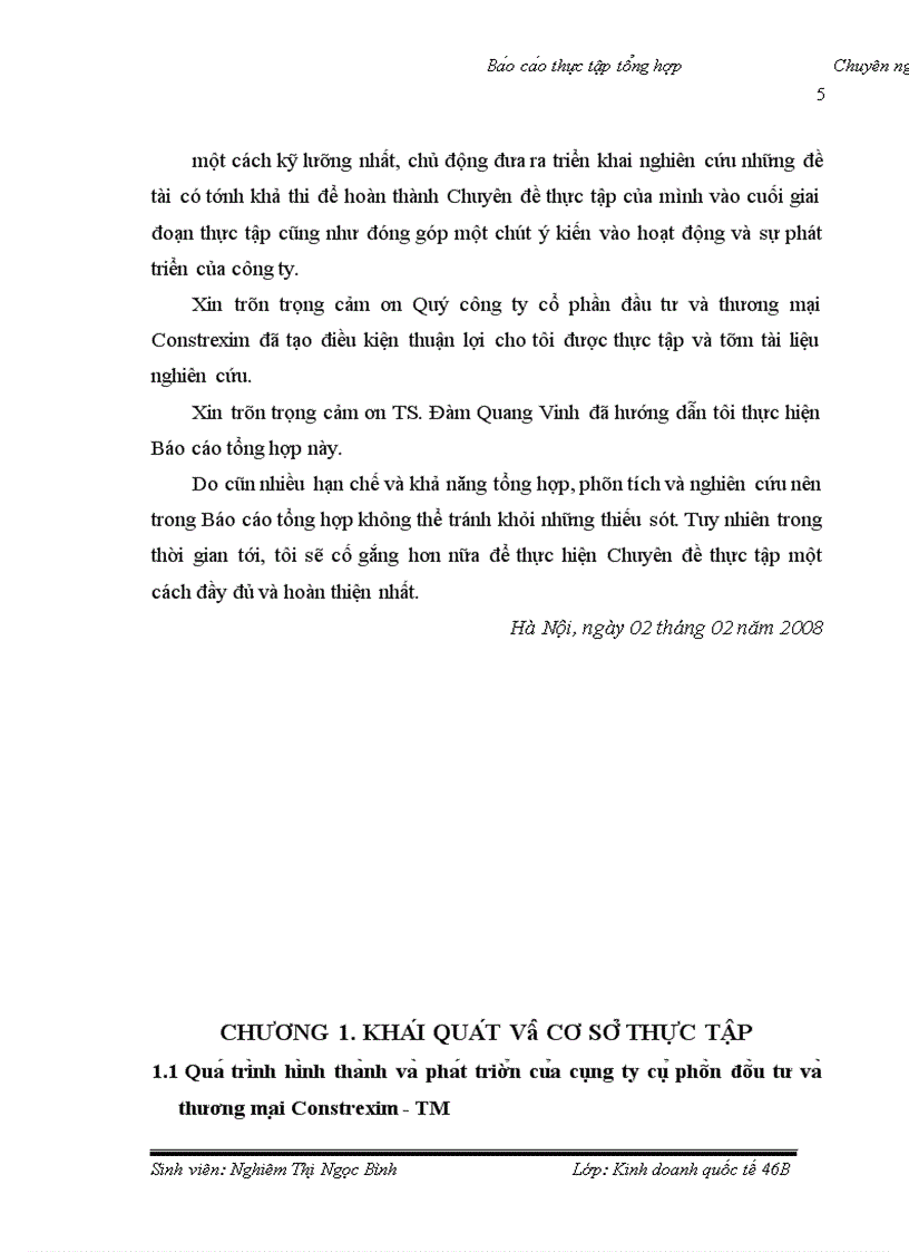 image for page Báo cáo thực tập tổng hợp công ty Constrexim-TM