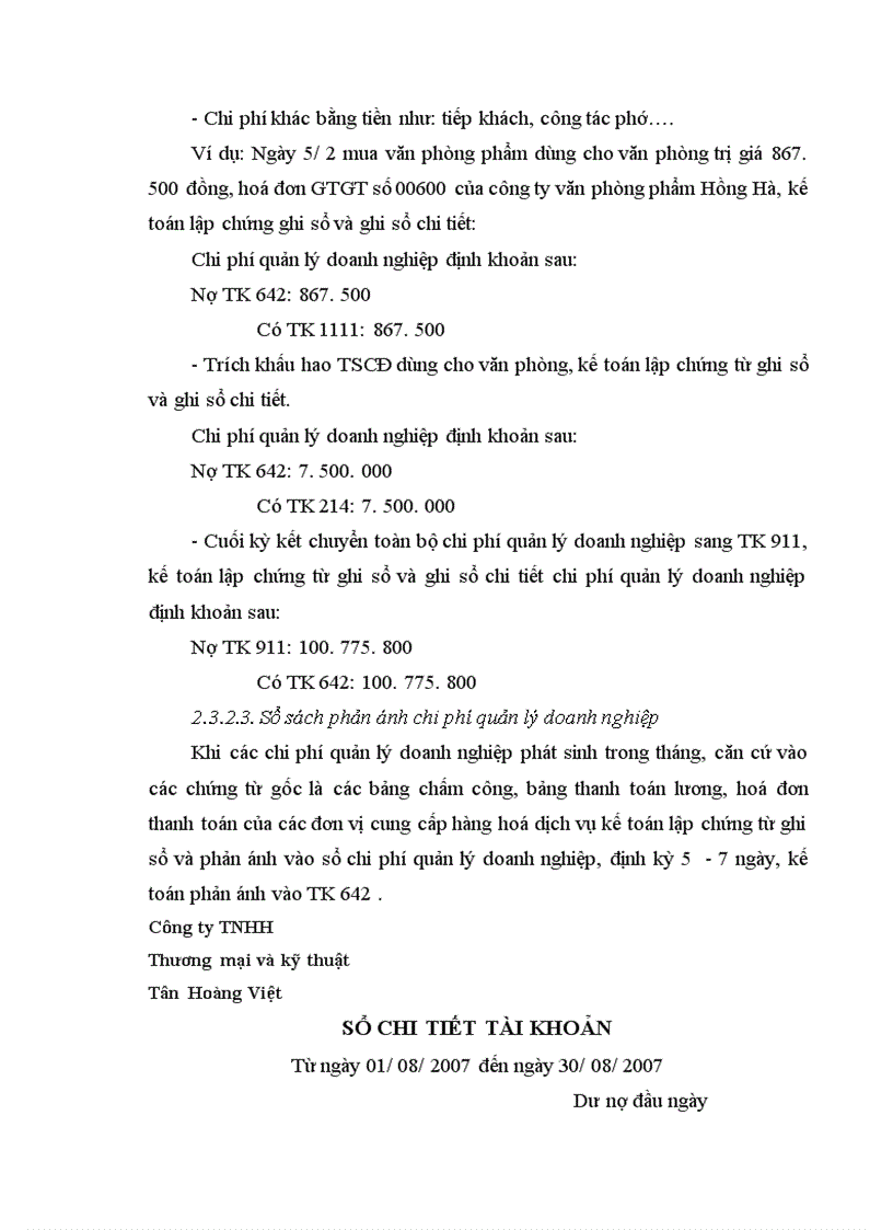 image for page Kế toán lưu chuyển hàng hoá và xác định kết quả tiêu thụ hàng hoá tại công ty TNHH Thương mại và kỹ thuật Tân Hoàng Việt