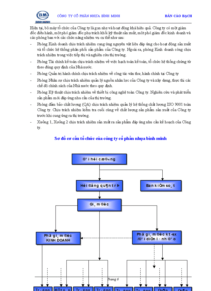image for page Bản cáo bạch Công ty Cổ phần Nhựa Bình Minh