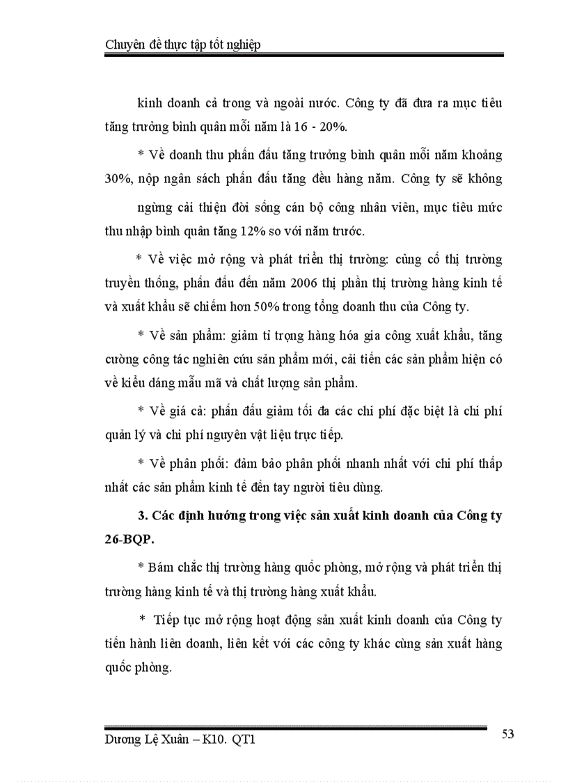 image for page Một số biện pháp góp phần nâng cao hiệu quả của việc xây dựng và thực hiện chiến lược kinh doanh của Công ty 26 - BQP