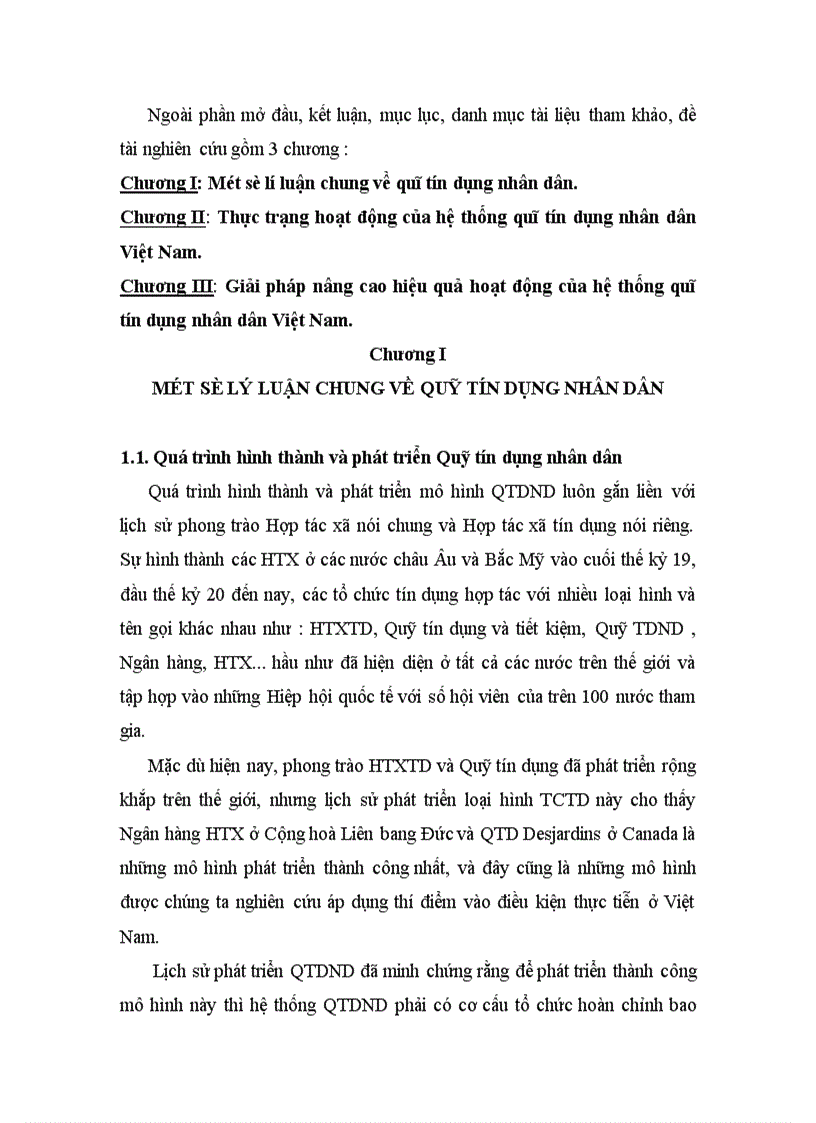 image for page Đánh giá hoạt động của hệ thống Quỹ tín dụng nhân dân