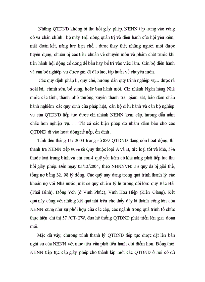 image for page Đánh giá hoạt động của hệ thống Quỹ tín dụng nhân dân