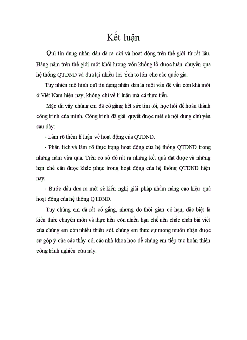 image for page Đánh giá hoạt động của hệ thống Quỹ tín dụng nhân dân