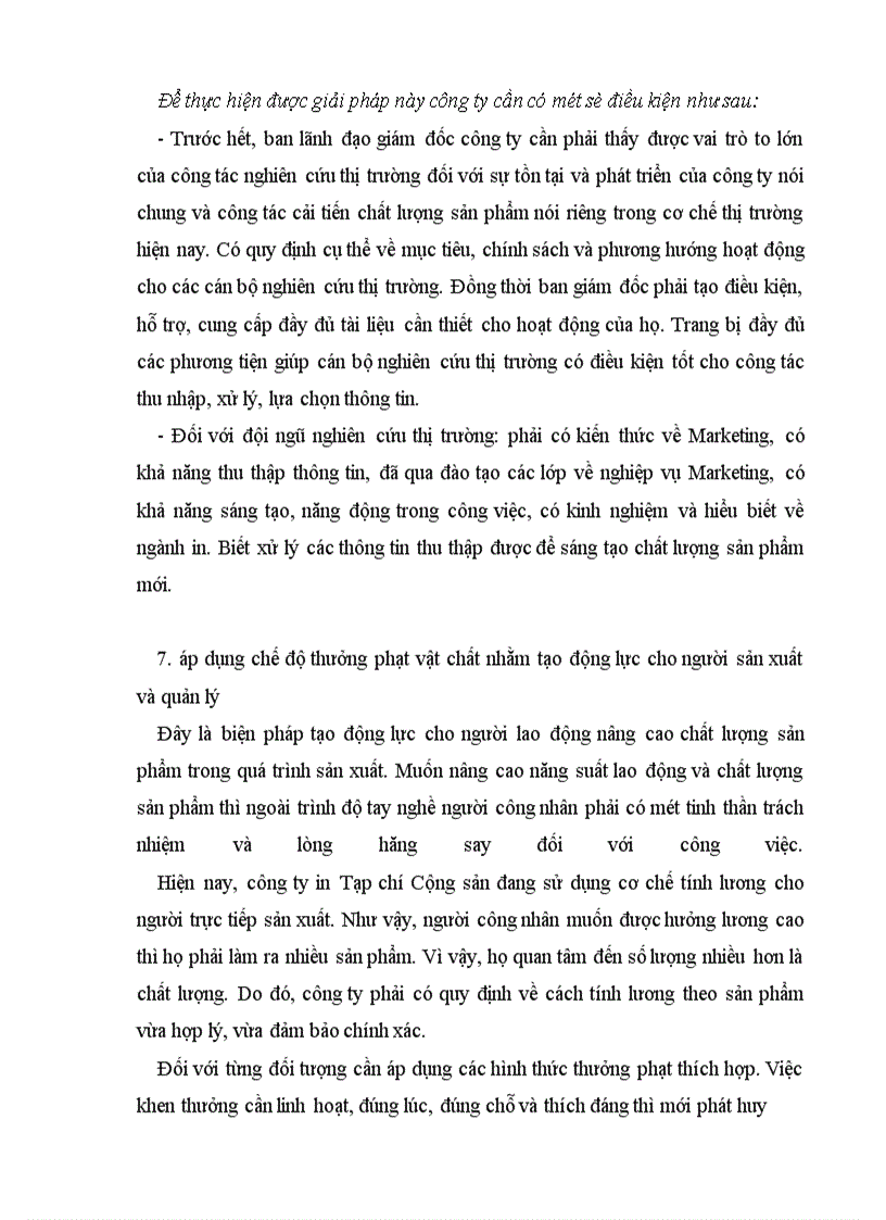 image for page Những giải pháp chủ yếu nhằm ổn định và nâng cao chất lượng in sản phẩm ở công ty in Tạp Chí Cộng Sản