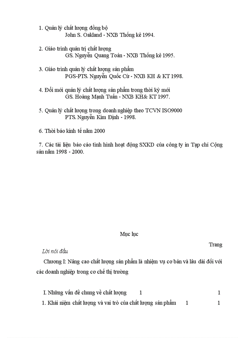 image for page Những giải pháp chủ yếu nhằm ổn định và nâng cao chất lượng in sản phẩm ở công ty in Tạp Chí Cộng Sản