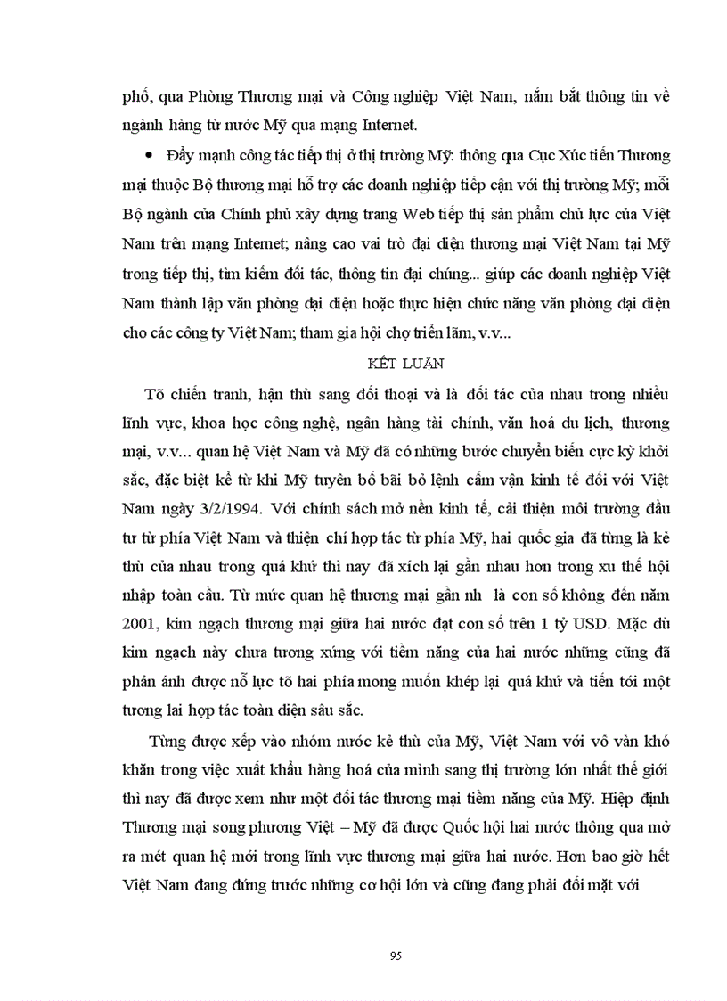 image for page Chính sách nhập khẩu của Mỹ và giải pháp đẩy mạnh xuất khẩu của Việt Nam sang thị trường Mỹ