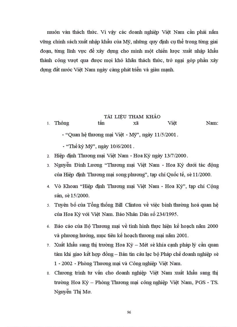 image for page Chính sách nhập khẩu của Mỹ và giải pháp đẩy mạnh xuất khẩu của Việt Nam sang thị trường Mỹ