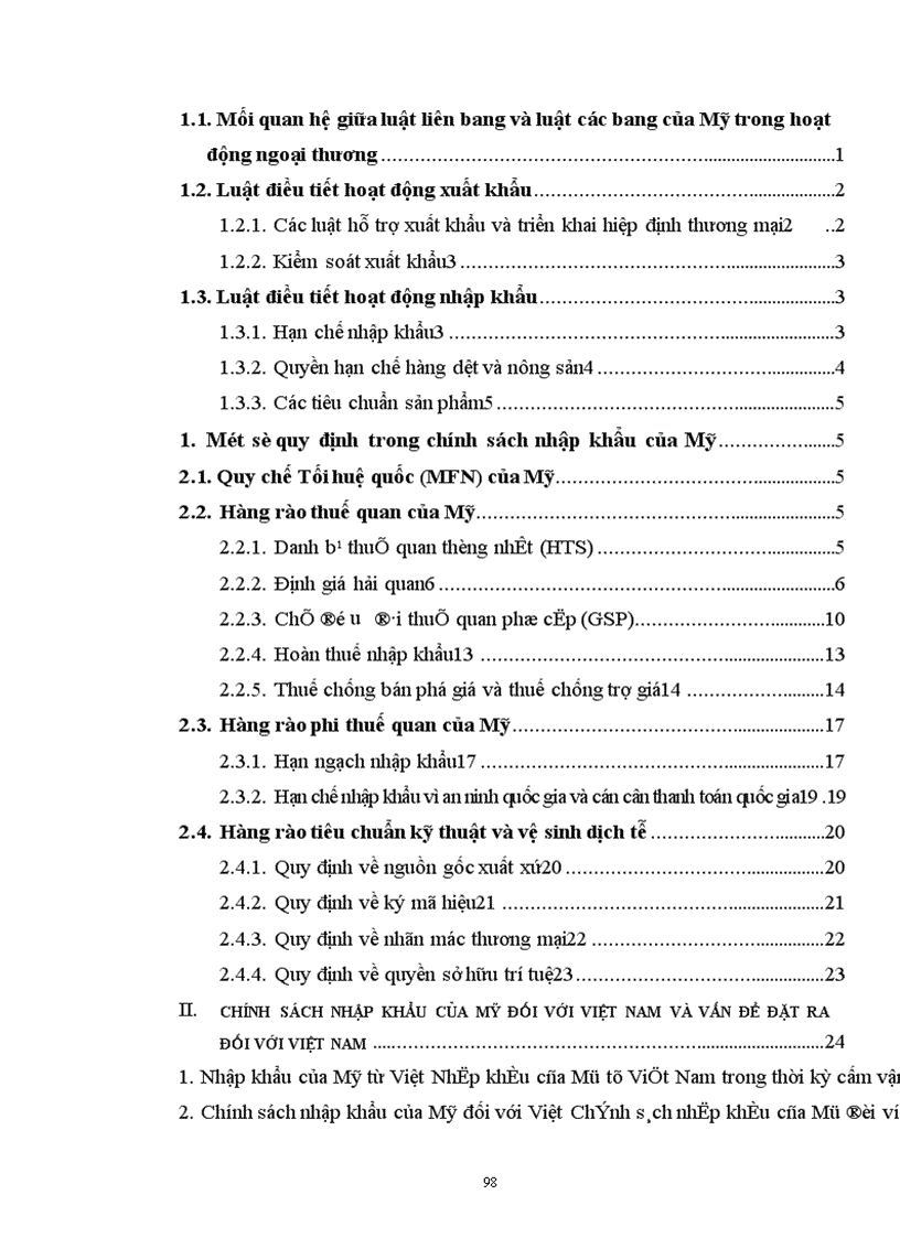 image for page Chính sách nhập khẩu của Mỹ và giải pháp đẩy mạnh xuất khẩu của Việt Nam sang thị trường Mỹ