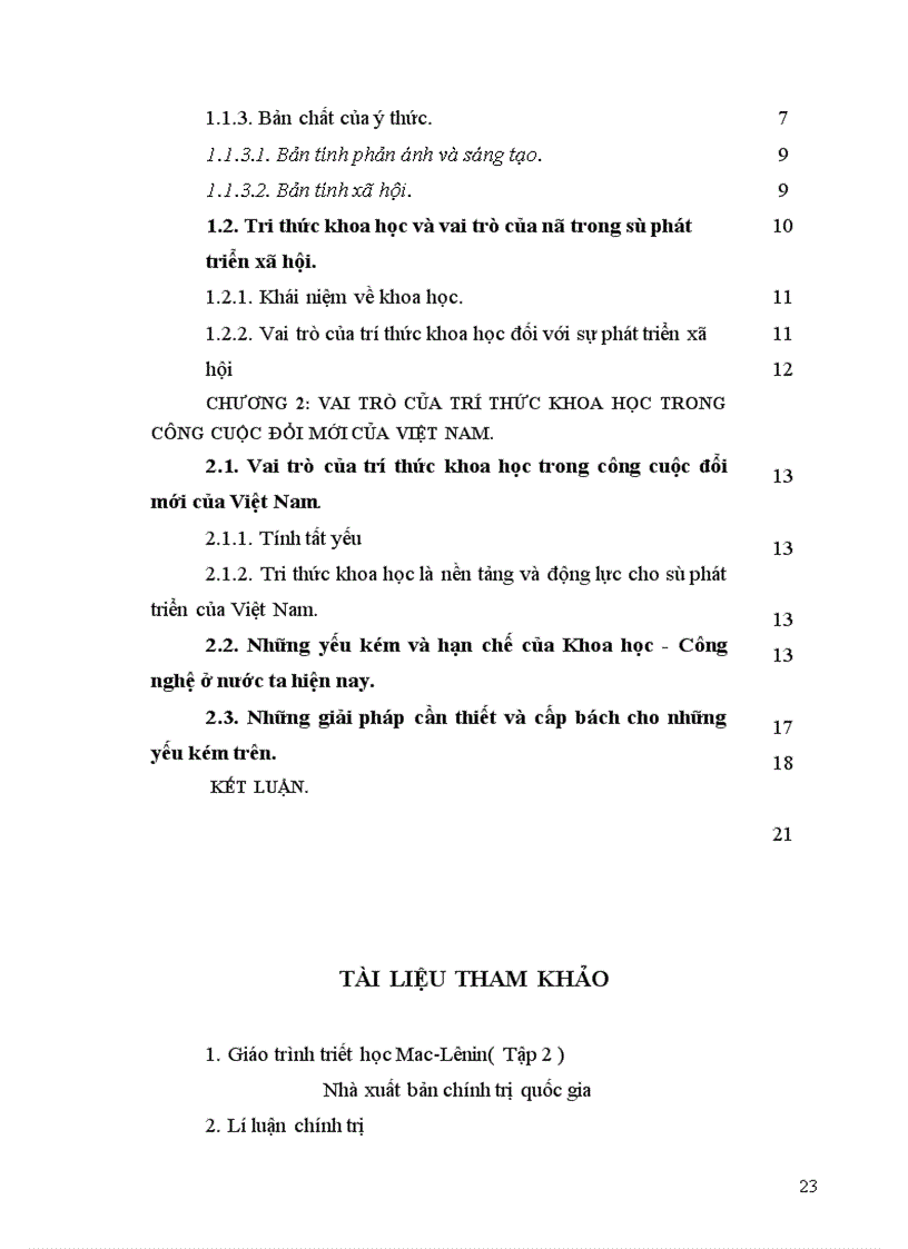 image for page Ýthức và vai trò của tri thức khoa học trong công cuộc đổi mới của Việt Nam