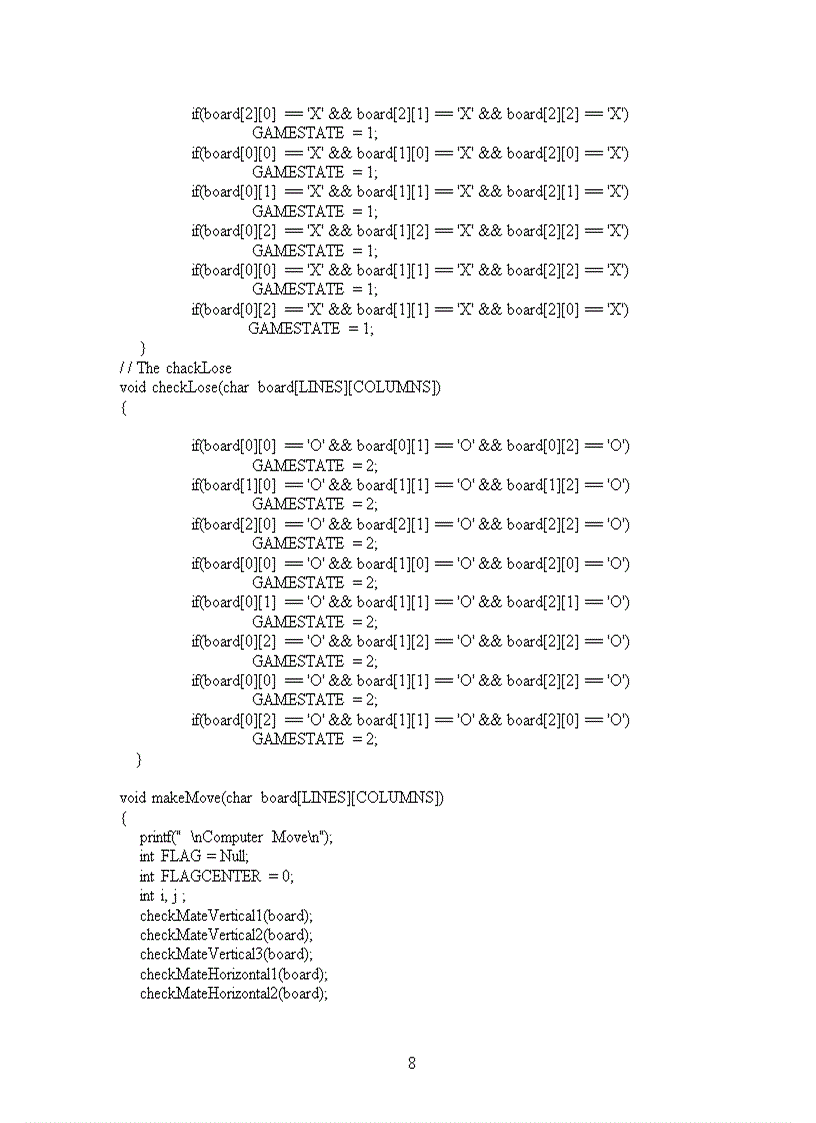 image for page Thực hiện công việc xây dựng bài toán TICTACTOE