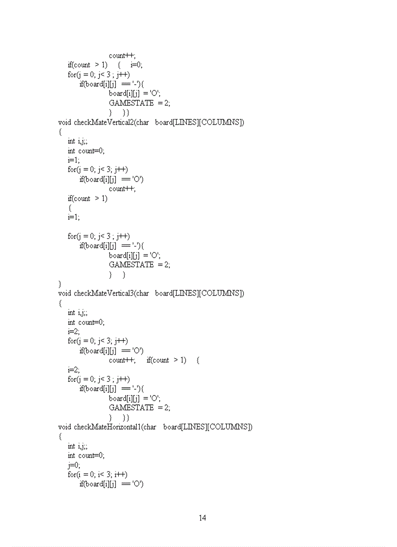 image for page Thực hiện công việc xây dựng bài toán TICTACTOE