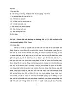 Đánh giá ảnh hưởng xu hướng thế kỷ 21 đến sự biến đổi của doanh nghiệp Việt Nam