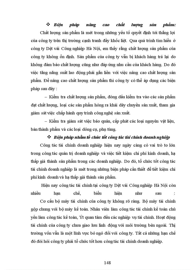 image for page Một số ý kiến đề xuất nhằm tiết kiệm chi phí kinh doanh và hạ giá thành sản phẩm tại công ty Dệt vải Công Nghiệp Hà Nội