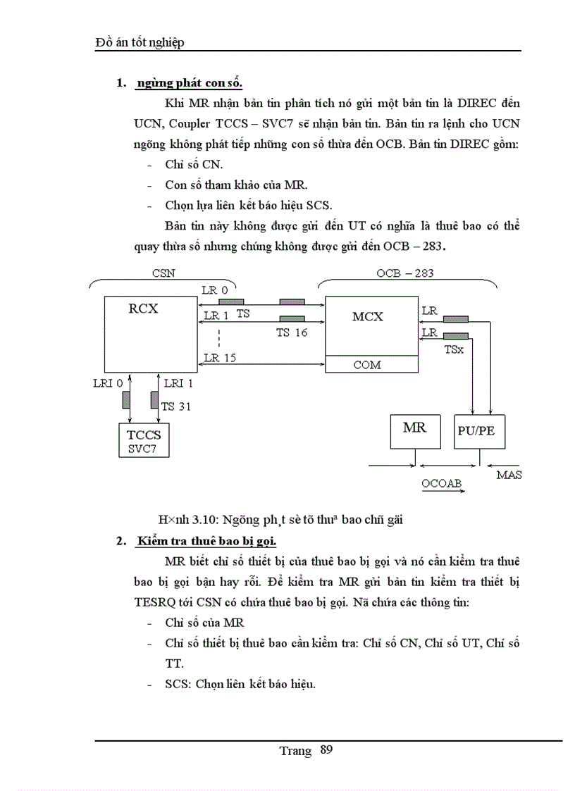 image for page Tổng quan về tổng đài Alcatel 1000 E10 (Ocb - 283) và Phân hệ đấu nối thuê bao - CSN