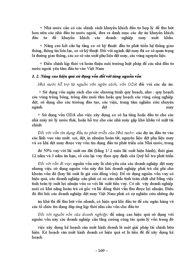 image for page Thực trạng và giải pháp đầu tư nâng cao khả năng cạnh tranh của ngành dệt may Việt Nam