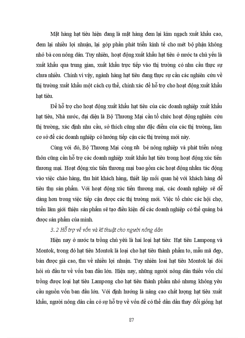 image for page Một số biện pháp thúc đẩy hoạt động xuất khẩu hạt tiêu ở công ty XNK Tổng hợp I
