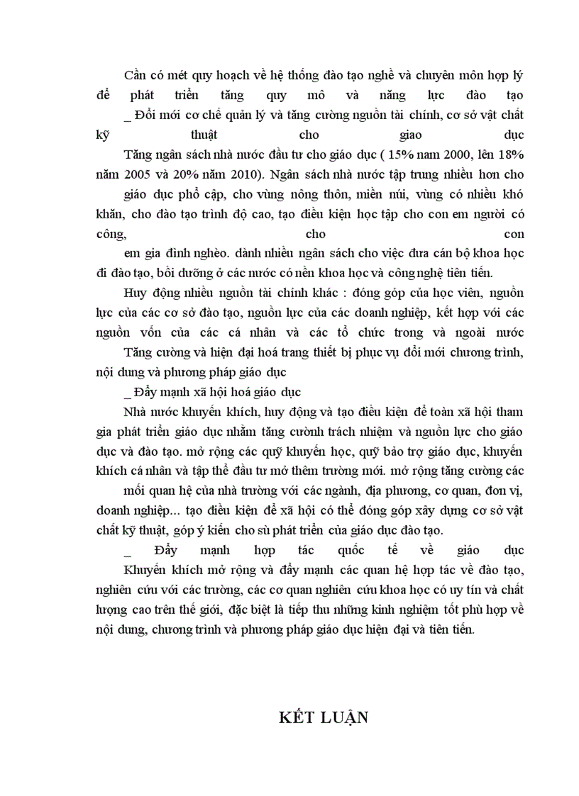 image for page Phát triển và đào tạo nguồn nhân lực Việt Nam trong quá trình chuyển dịch cơ cấu kinh tế