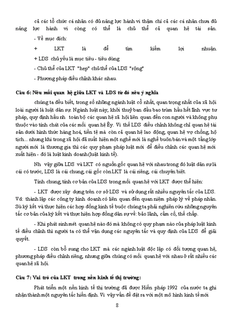 image for page Tài liệu ôn thi luật kinh tế