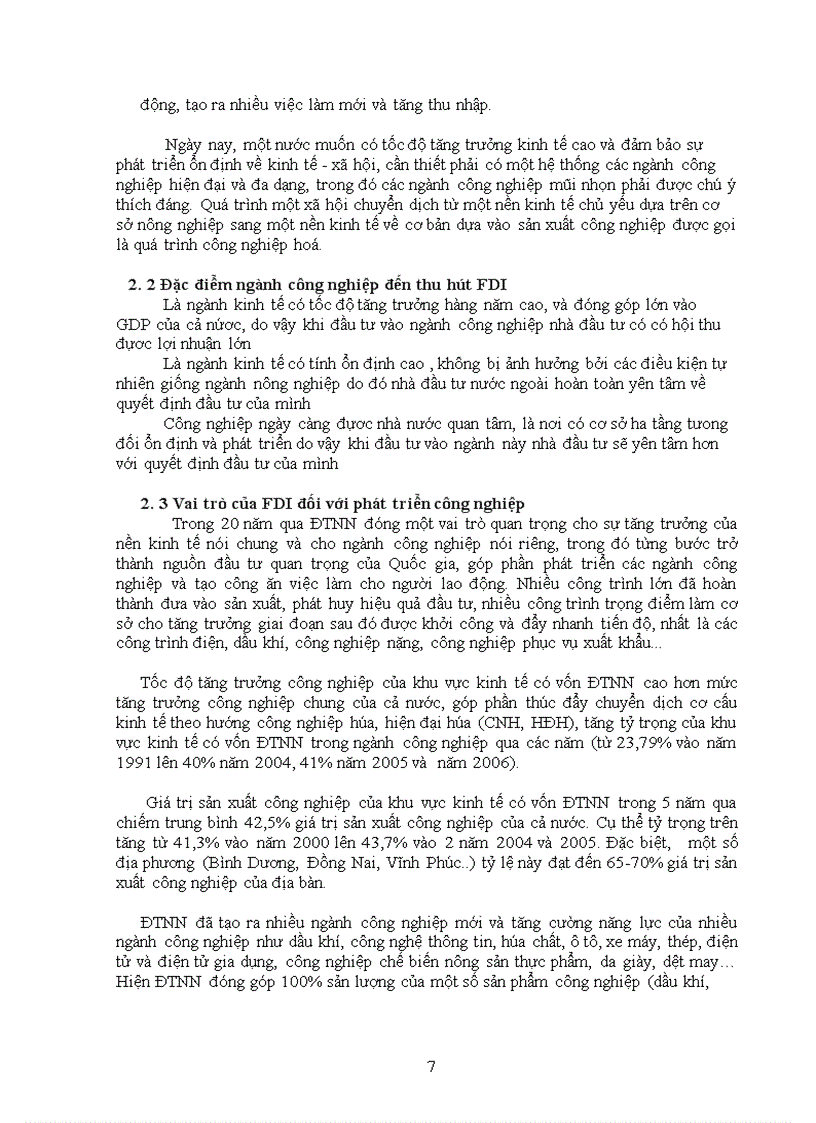 image for page Giải pháp thu hút FDI cho ngành công nghiệp của Viêt Nam