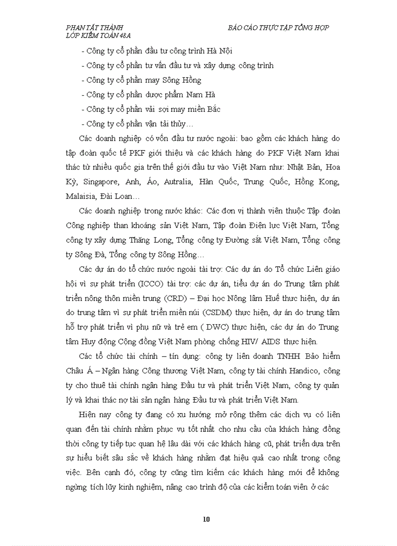 image for page Đặc điểm tổ chức kiểm toán của công ty Công ty TNHH kiểm toán PKF Việt Nam