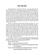 Một số giải pháp cơ bản nhằm khai thác bản sắc văn hoá dân tộc trong phát triển du lịch VN Bài viết chia làm 3 phần