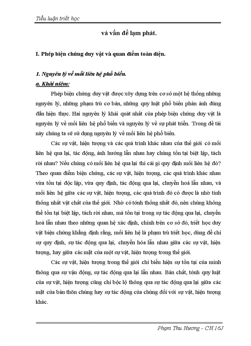 image for page Quan điểm toàn diện về vấn đề kiềm chế lạm phát trong nền kinh tế Việt Nam hiện nay