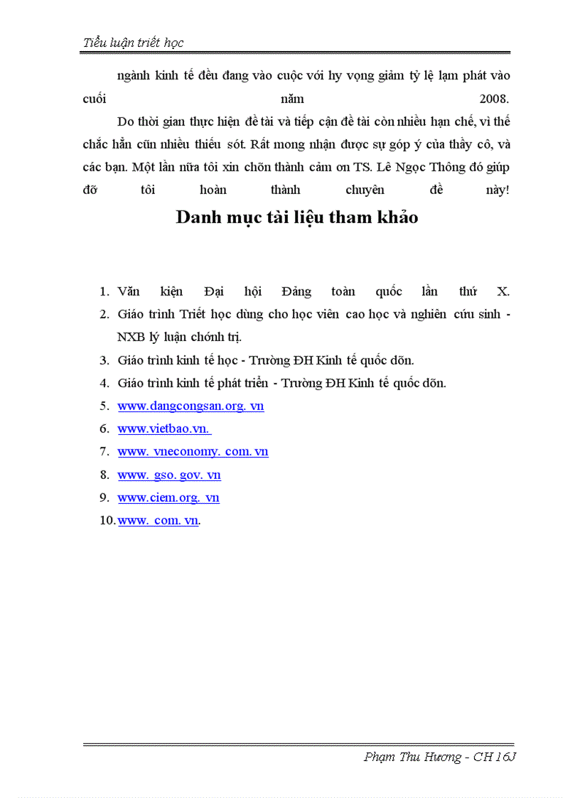 image for page Quan điểm toàn diện về vấn đề kiềm chế lạm phát trong nền kinh tế Việt Nam hiện nay