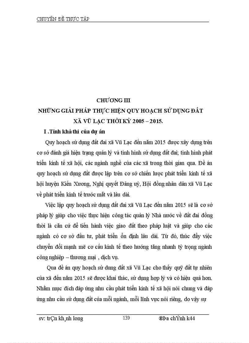image for page Phương án quy hoạch sử dụng đất xã Vũ Lạc – Kiến Xương – Thái Bình giai đoạn 2005 – 2015