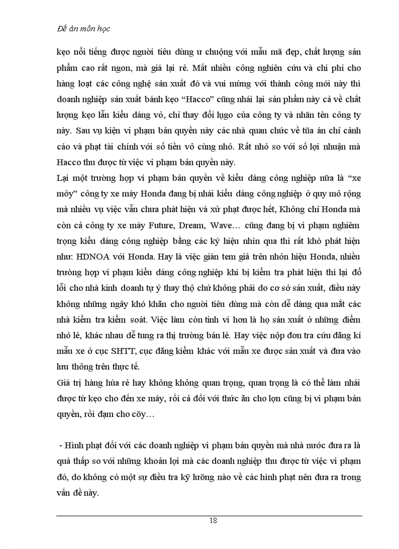 image for page Đề án môn học: quản lý nhà nước về thương hiệu của các doanh nghiệp Việt Nam.