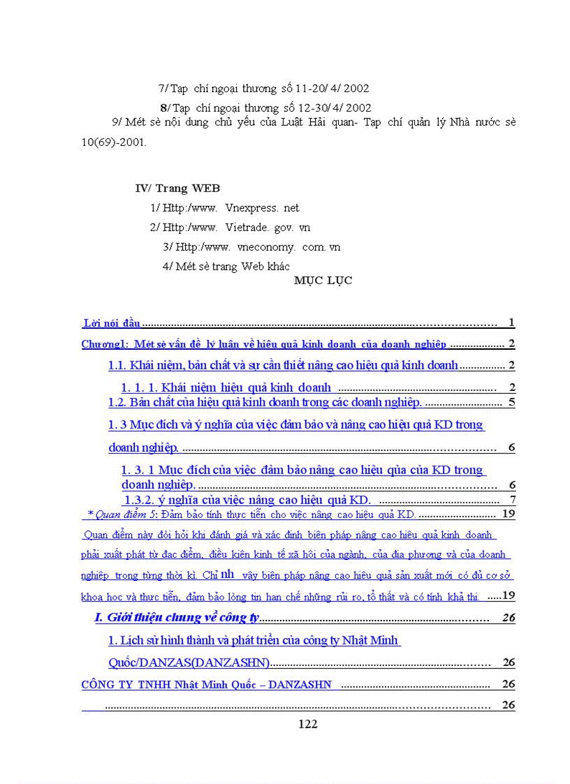 image for page Tiến hành phân tích, đánh giá các giải pháp nâng cao hiệu quả kinh doanh tại Công ty TNHH Nhật Minh Quốc