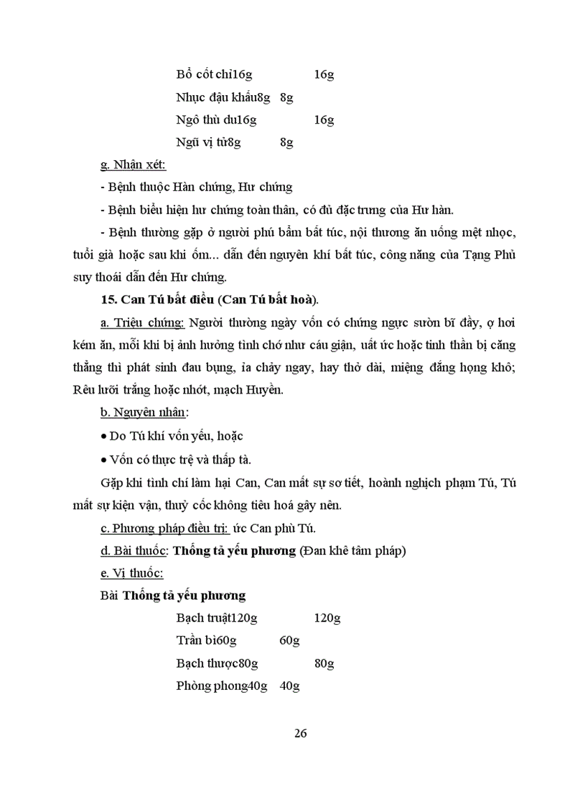 image for page Điều trị bệnh tiết tả bằng đông y