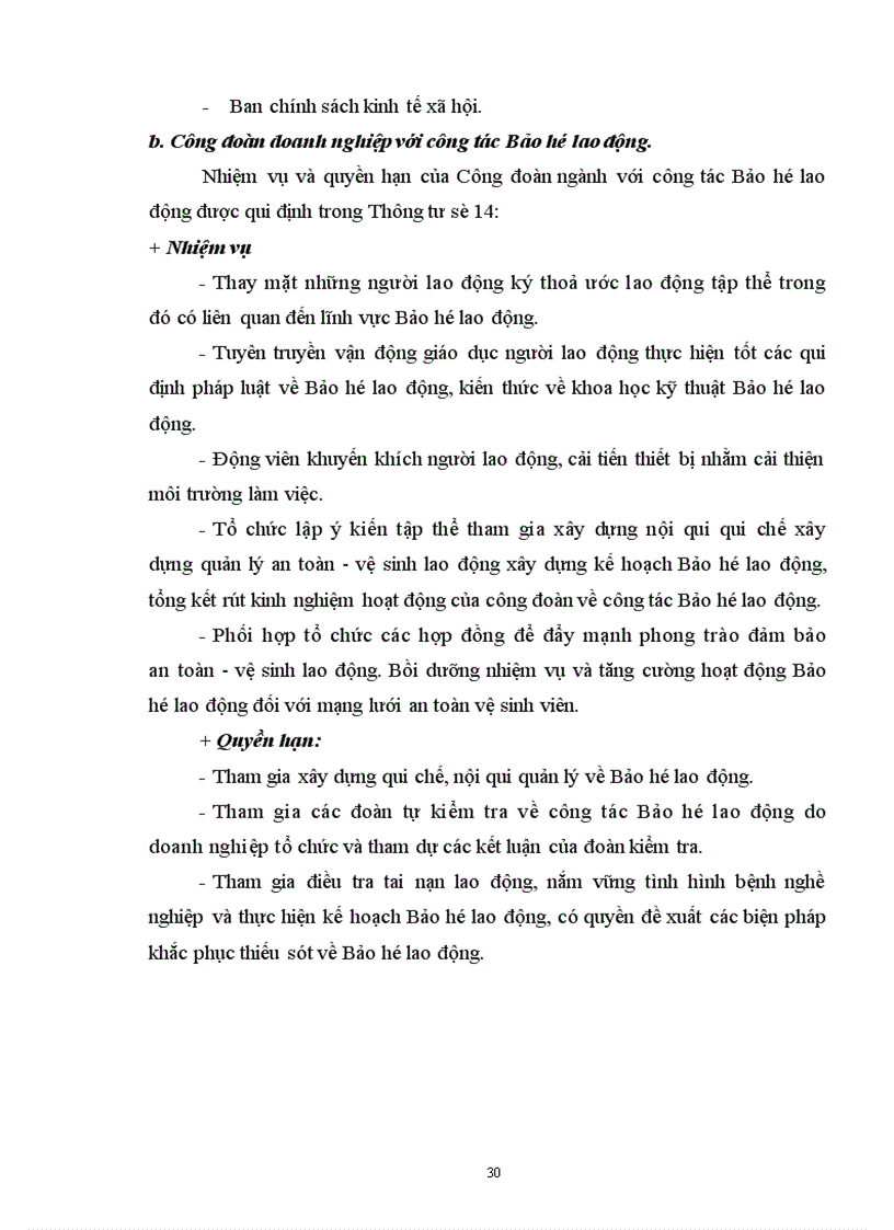 image for page Thực trạng trong công tác Bảo hộ lao động tại Xí nghiệp Xây lắp và mạnh dạn đề xuất một số giải pháp nhằm nâng cao hơn nữa về công tác An toàn vệ sinh lao động cho Xí nghiệp