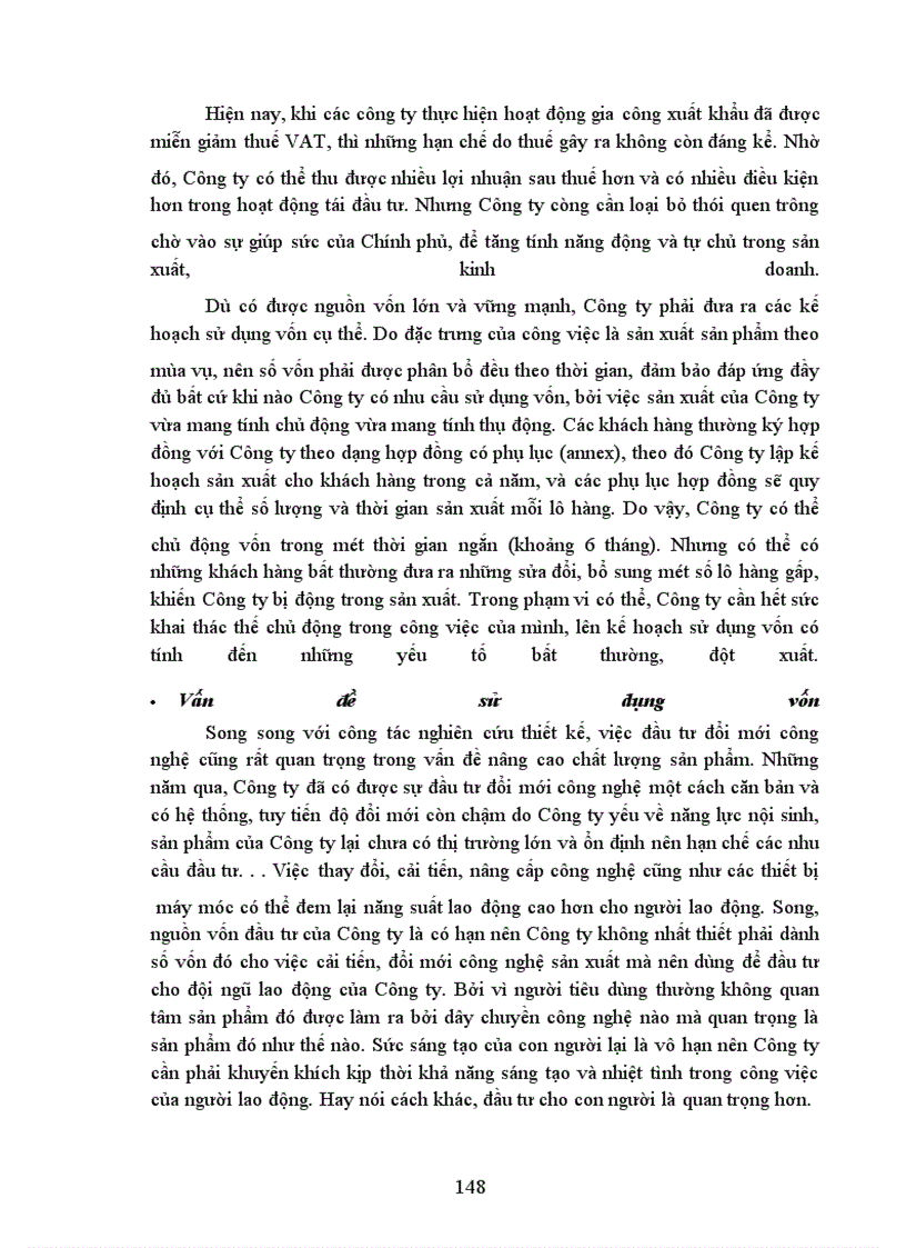 image for page Một số biện pháp nhằm nâng cao sức cạnh tranh của sản phẩm Công ty May Chiến Thắng
