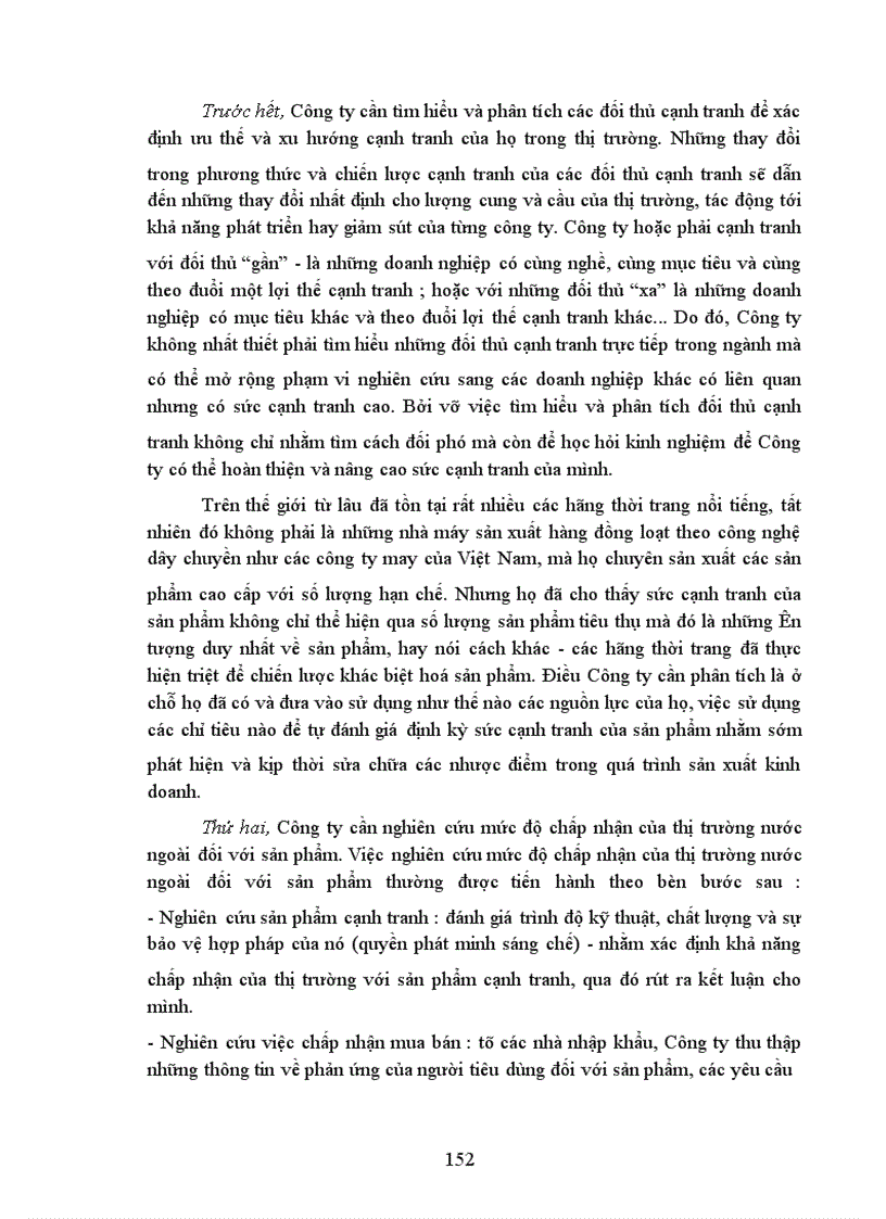 image for page Một số biện pháp nhằm nâng cao sức cạnh tranh của sản phẩm Công ty May Chiến Thắng