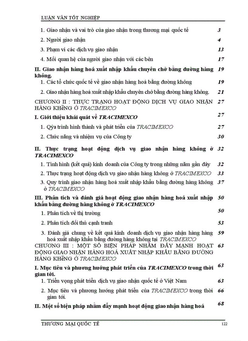 image for page Một số giải pháp nhằm đẩy mạnh nghiệp vụ giao nhận vận chuyển hàng hoá xuất nhập khẩu bằng đường hàng không ở chi nhánh tracimexco-hà nội