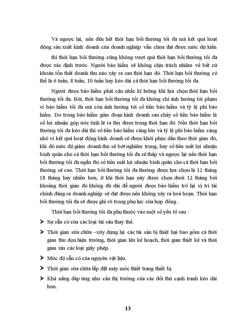 image for page Tình hình triển khai bảo hiểm gián đoạn kinh doanh sau cháy tại Bảo Việt Hà Nội (1999-2003)