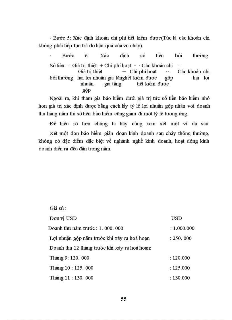 image for page Tình hình triển khai bảo hiểm gián đoạn kinh doanh sau cháy tại Bảo Việt Hà Nội (1999-2003)