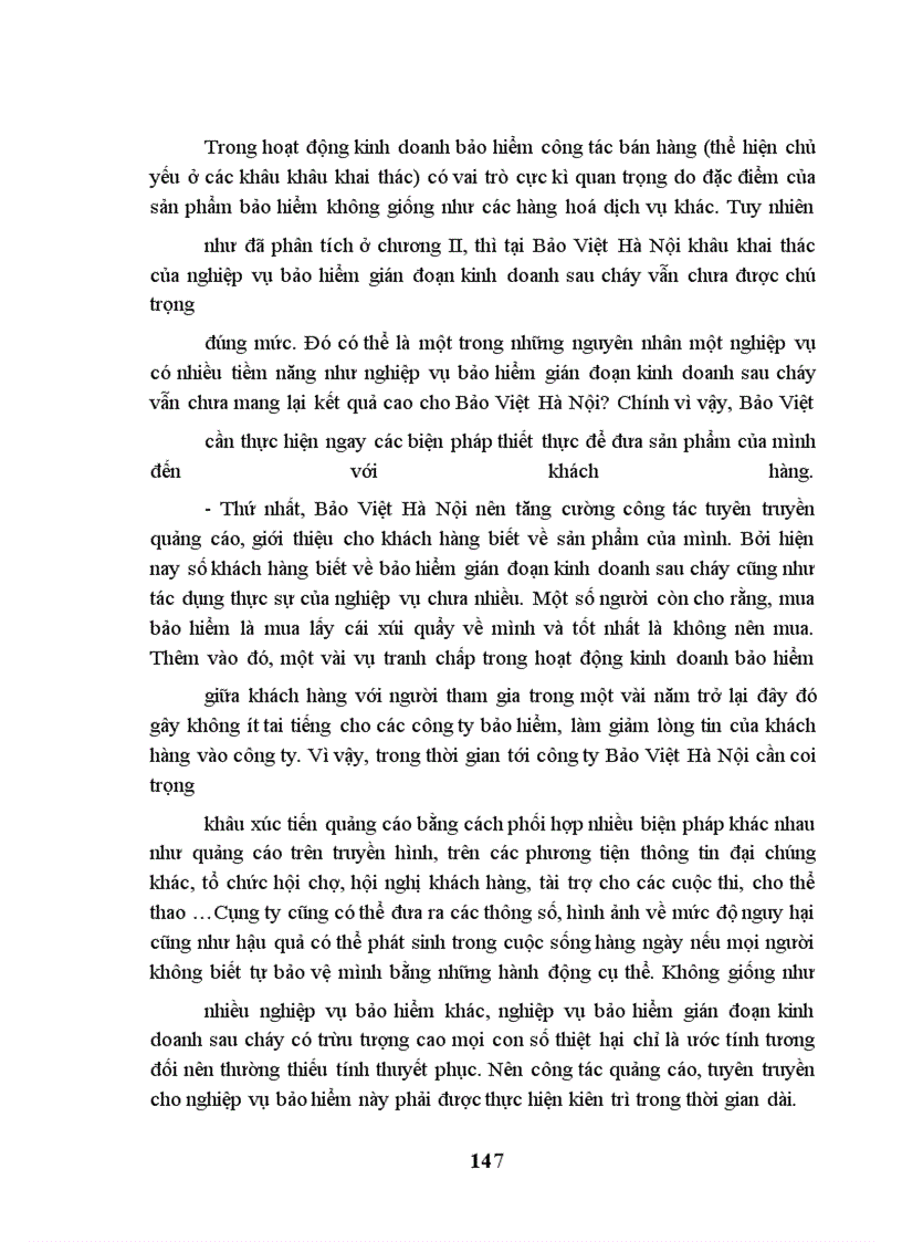 image for page Tình hình triển khai bảo hiểm gián đoạn kinh doanh sau cháy tại Bảo Việt Hà Nội (1999-2003)