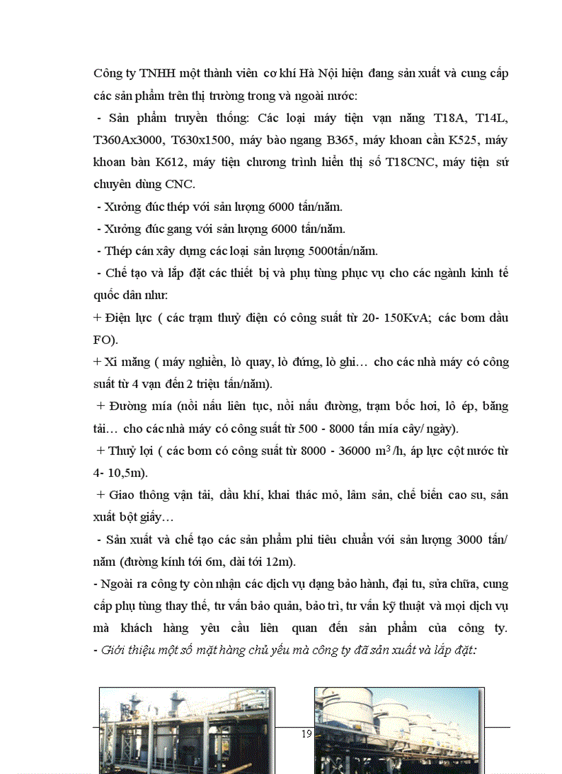 image for page Hoàn thiện cơ cấu tổ chức bộ máy quản lý tại công ty TNHH nhà nước một thành viên Cơ khí Hà nội