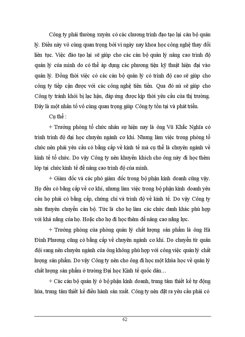 image for page Hoàn thiện cơ cấu tổ chức bộ máy quản lý tại công ty TNHH nhà nước một thành viên Cơ khí Hà nội