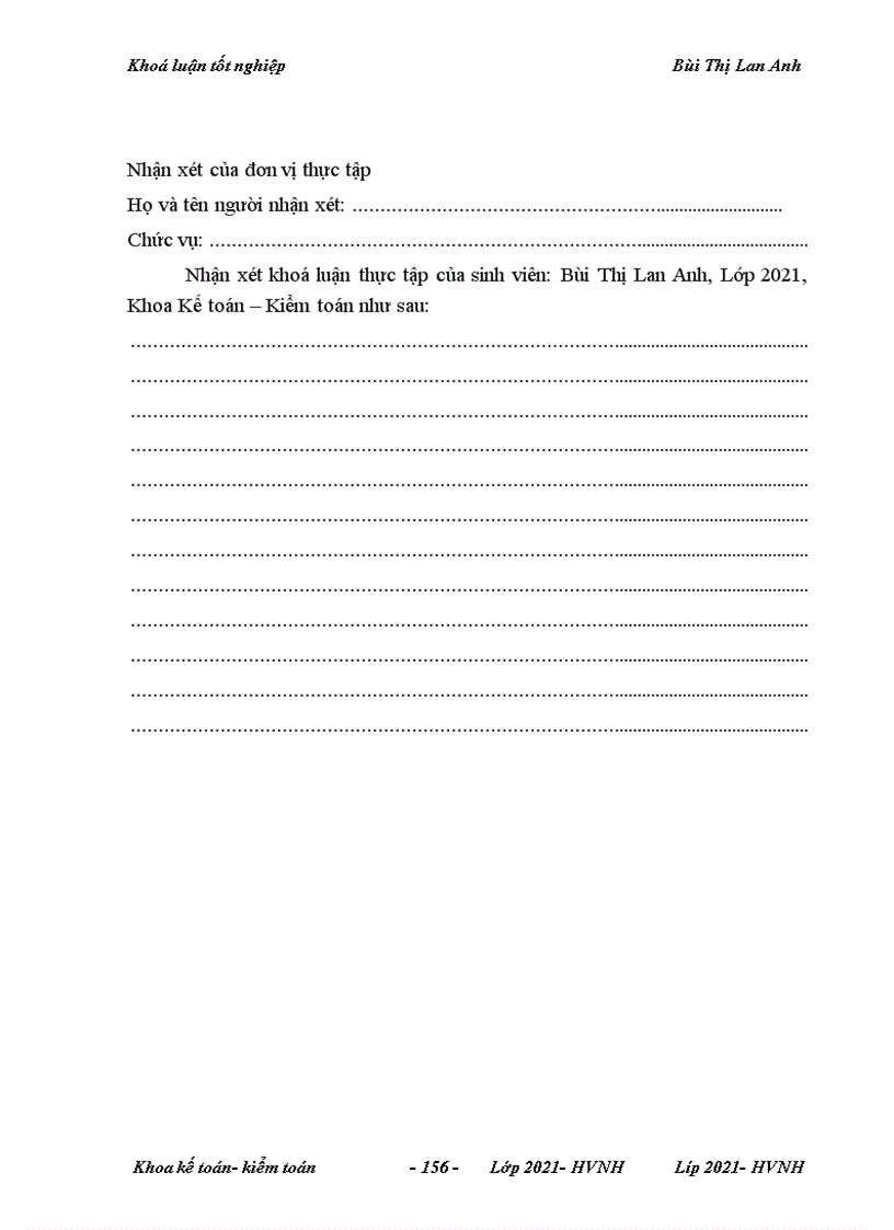 image for page Một số giải pháp nhằm nâng cao chất lượng kiểm toán nội bộ công tác kế toán tại chi nhánh Thăng Long NHNo&PTNT Việt Nam