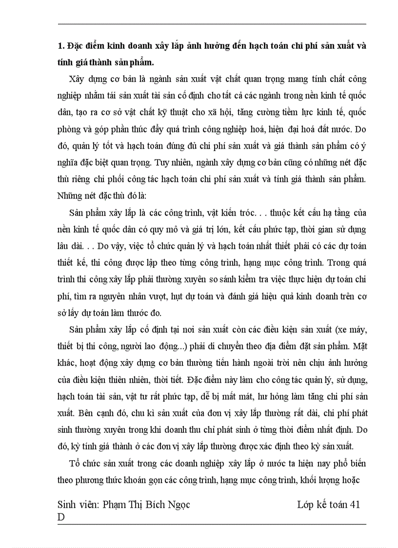 image for page Hoàn thiện hạch toán chi phí sản xuất - tính giá thành sản phẩm và phương hướng nâng cao hiệu quả kinh doanh tại Công ty xây dựng 492