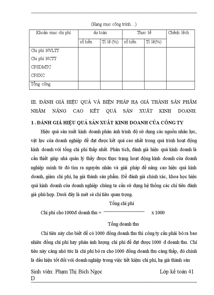 image for page Hoàn thiện hạch toán chi phí sản xuất - tính giá thành sản phẩm và phương hướng nâng cao hiệu quả kinh doanh tại Công ty xây dựng 492