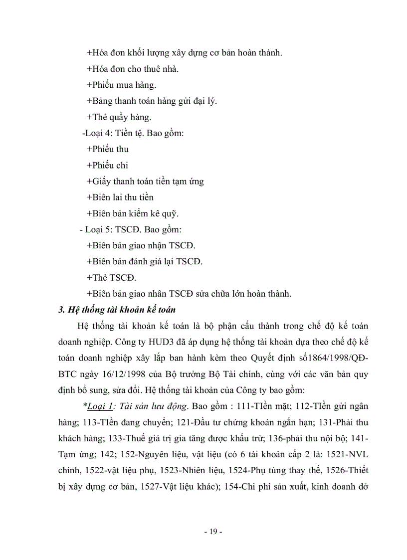 image for page Bsao cáo thực tập tại Công ty cổ phần Đầu tư và Xây dựng HUD3