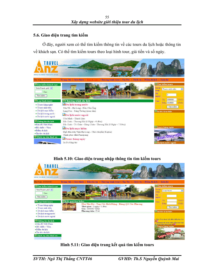 image for page Xây dựng website giới thiệu tour du lịch Xây dựng website giới thiệu tour du lịch
