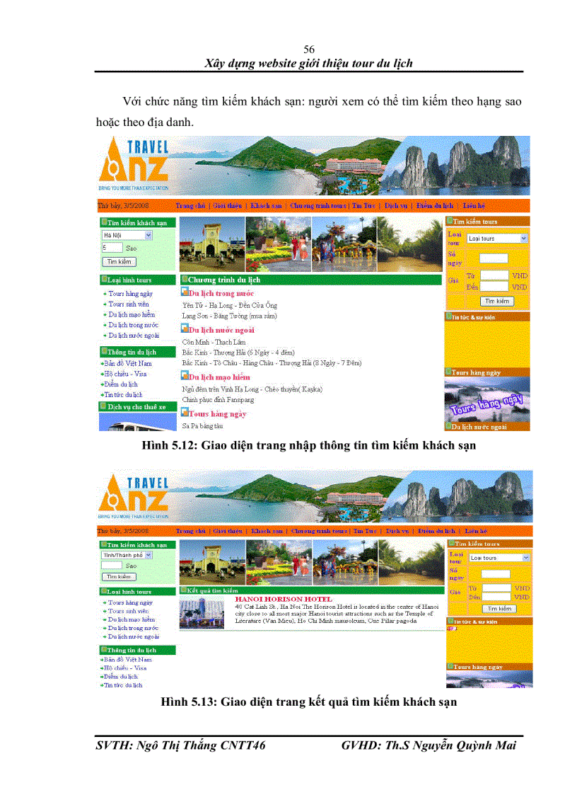 image for page Xây dựng website giới thiệu tour du lịch Xây dựng website giới thiệu tour du lịch