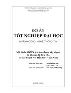 Mô hình SDMX và ứng dụng xây dựng hệ thống dữ liệu dùng chung cho Bộ Kế hoạch và Đầu tư – Việt Nam