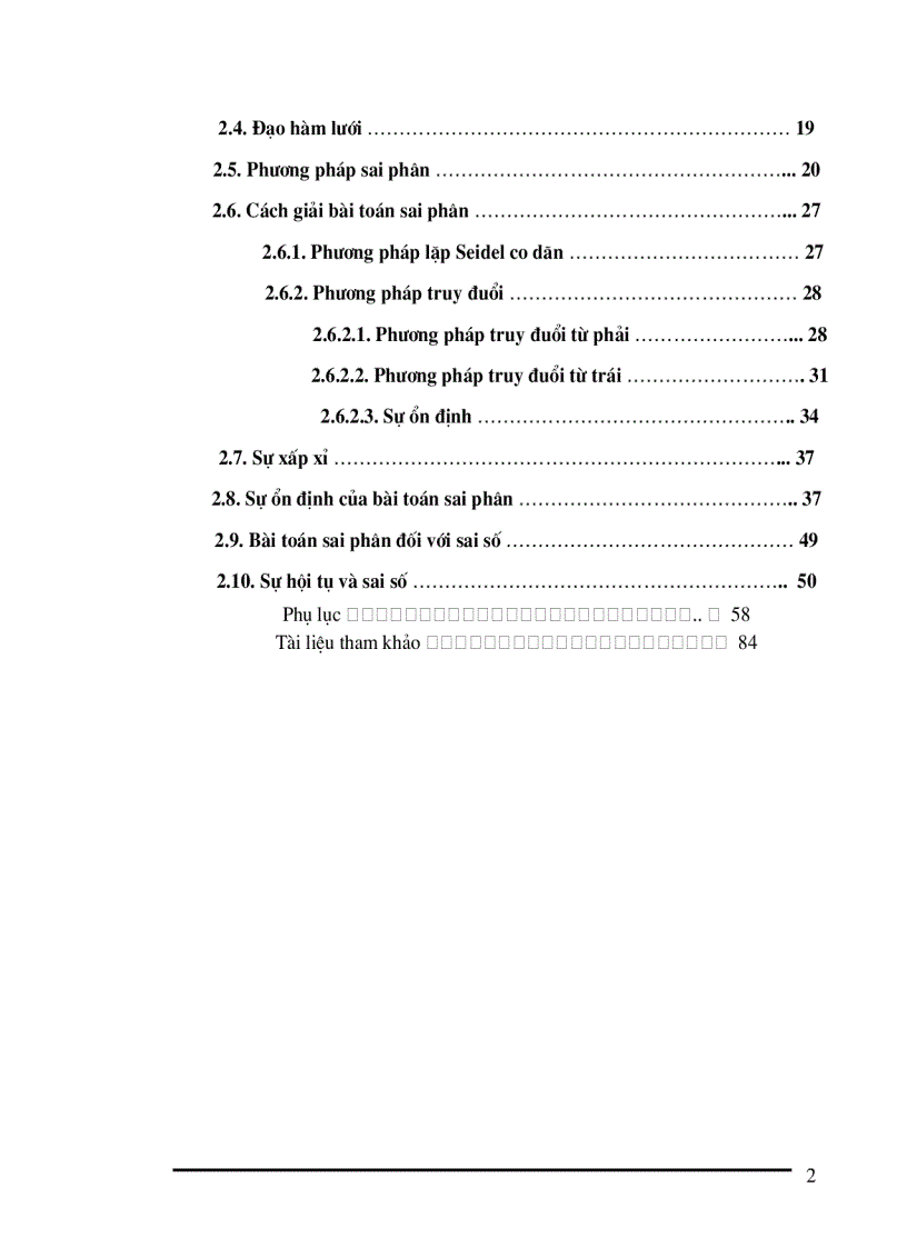 image for page Phương pháp sai phân giải gần đúng phương trình vi phân tuyến tính