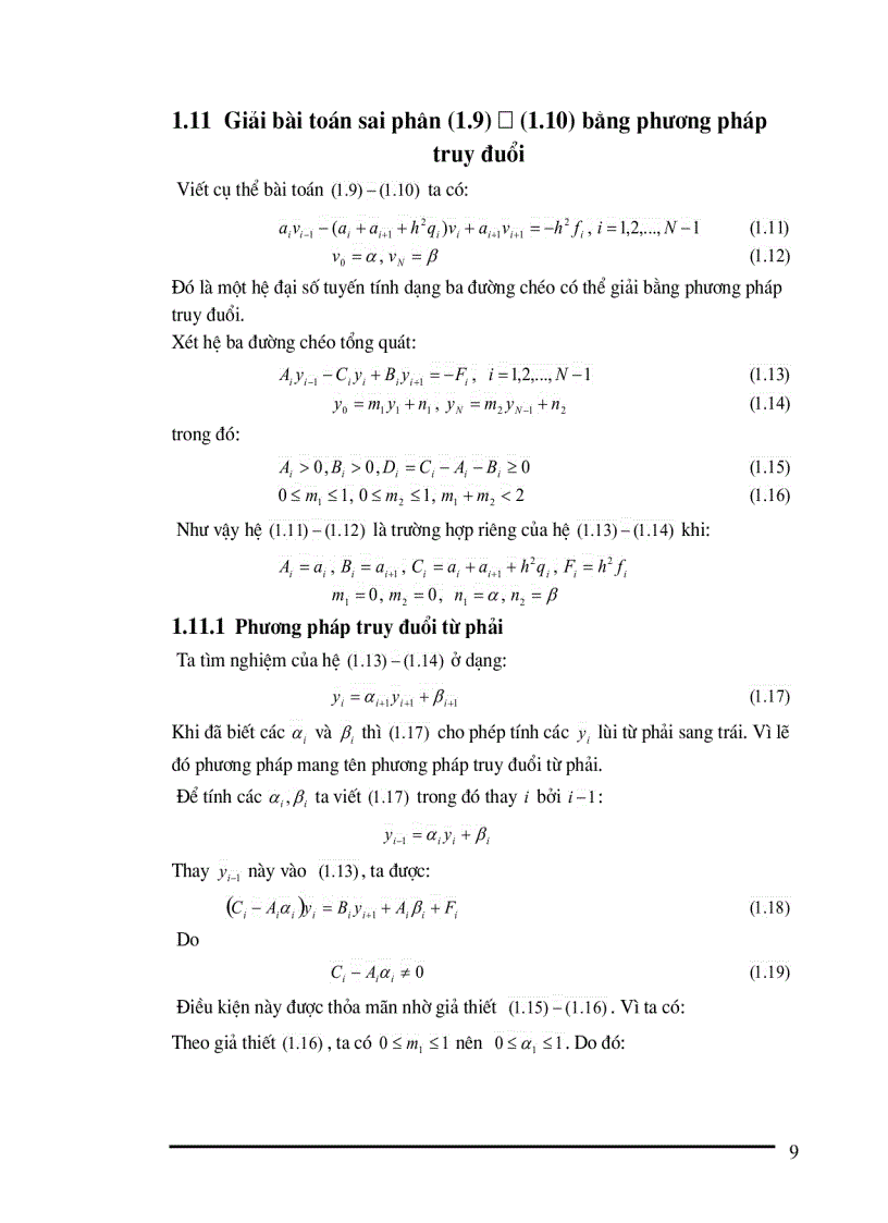 image for page Phương pháp sai phân giải gần đúng phương trình vi phân tuyến tính